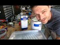 Painting My 65 Mustang With Roll On Primer | Eastwood's Optiflow + 3 Point Seat Belt Install