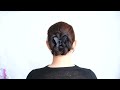Easy Bun Hairstyle With Butterfly Claw Clip - Small Clutcher Juda Hairstyle For Medium Hair