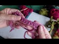 Nalbinding. How to do Oslo Stitch and Make a Little Bag. Left and Right Handed Tutorial.