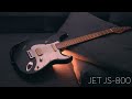 JET JS-800 RELIC, Product demo, JET GUITARS