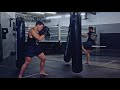 Improving Your PUNCH TO KICK COMBINATIONS On The Heavy Bag | 5 Technical Rounds | Bazooka Bag Work