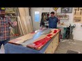Exploding an Epoxy River Table || Making an epoxy River Table