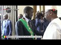 Arrivée du cortège du Président Bassirou Diomaye Diakhar Faye au Palais de la République