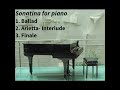 Sonatina for piano (MIDI Preview)