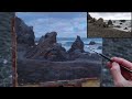 Painting TIP! Working from life on the coast - En Plein Air TECHNIQUES!