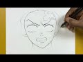 How to draw Tanjiro kamado step-by-step || demon slayer