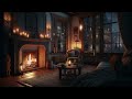 Fireplace and Rain: Perfect Cozy Ambience for Relaxation   #rain